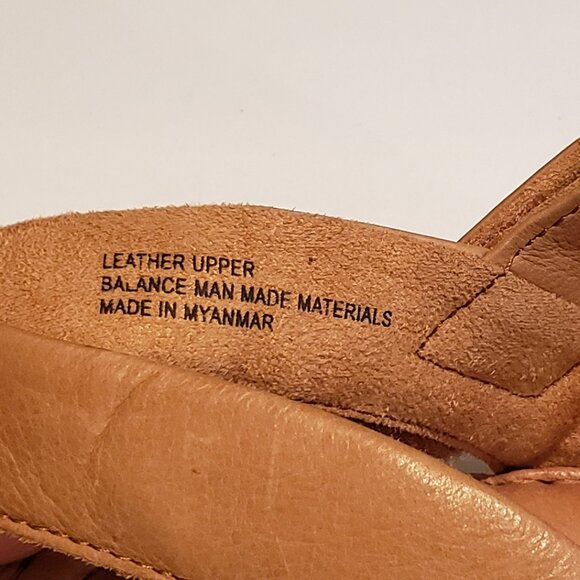 Born Rahway Leather Sandal with Cushioned footbed and straps - Picture 10 of 12